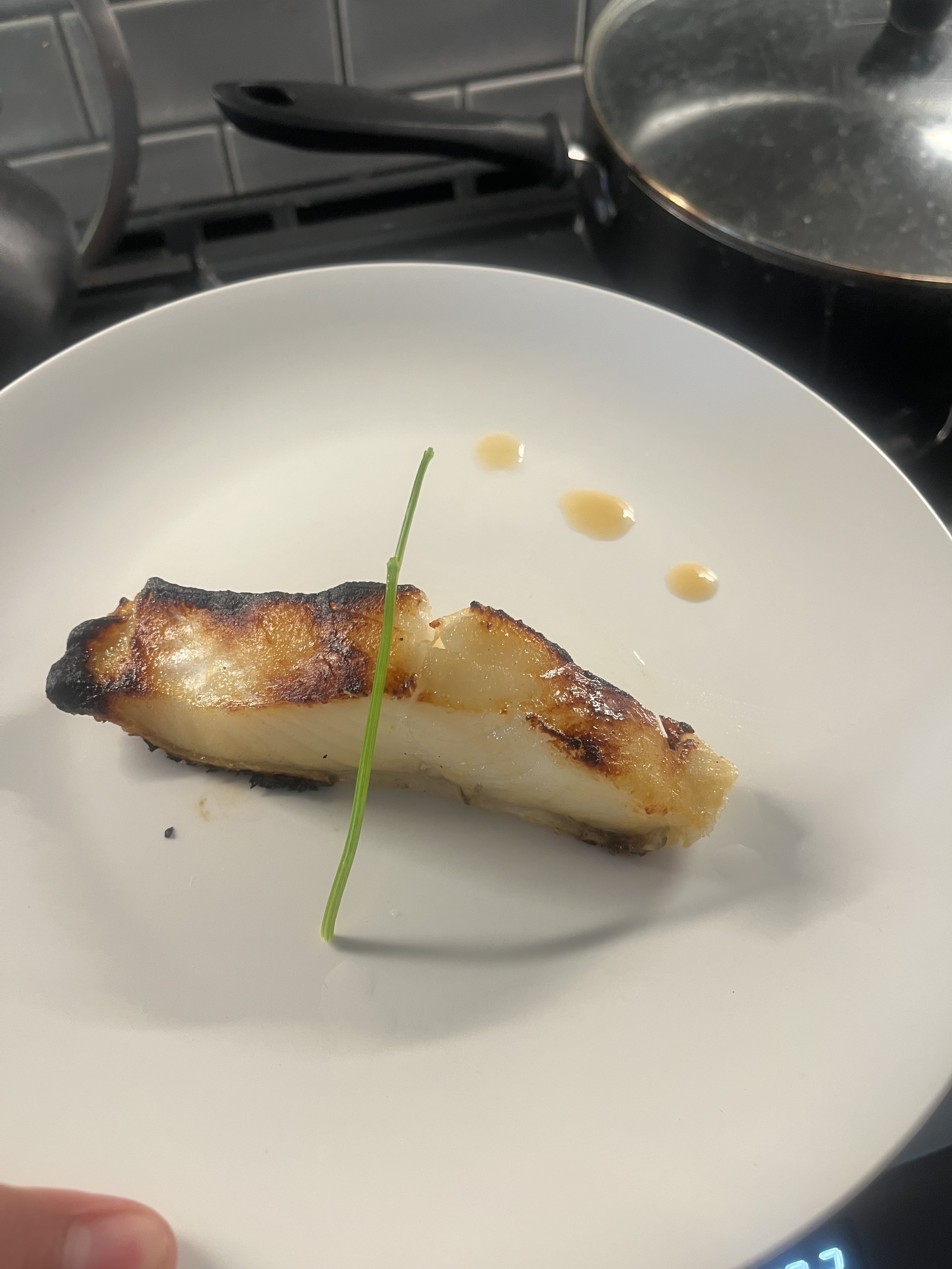 Cooking a favorite recipe